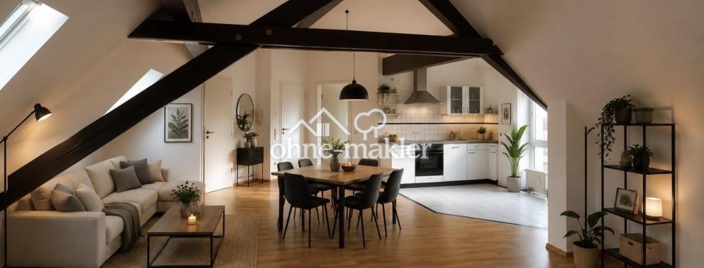 Loft-Wohnung in Wegberg | 60 m² | Lichtdurchflutet | Einbauküche | sofort frei - Photo 1