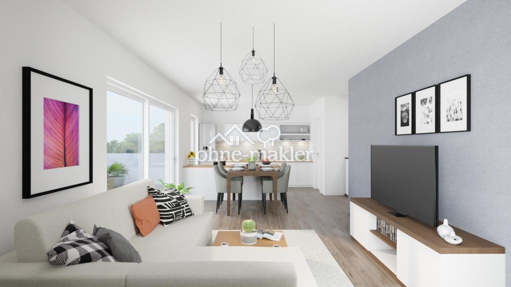 Premium-Wohnen im Südwesten: Exklusive 2,5-Zimmer-Neubauwohnung mit Designerküche (auch Rent2Rent) - Photo 1