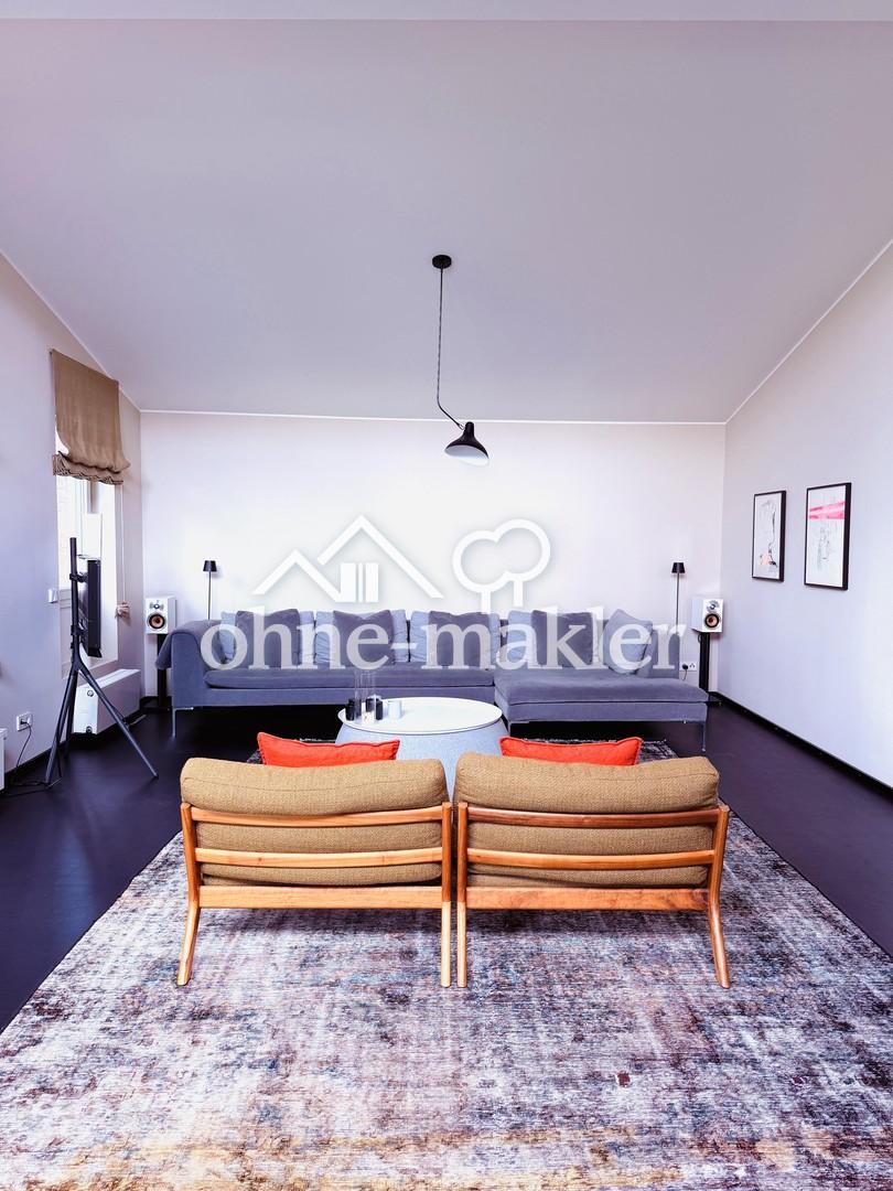 für 3 Jahre befristet: Luxus-Wohnung über zwei Ebenen am Stadtpark (Winterhude) - Photo 1