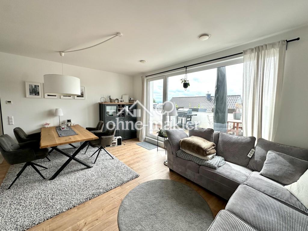 Energieeffizientes - 2 Zimmer - Penthouse mit Dachterrassen und Weitblick - Photo 2