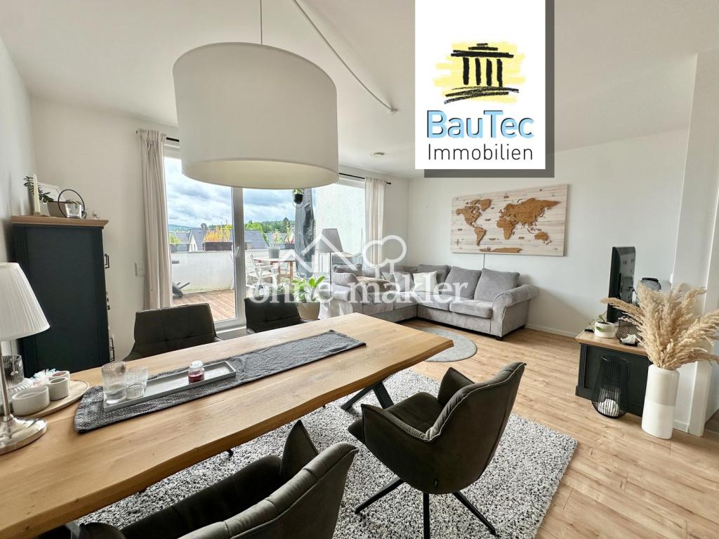 Energieeffizientes - 2 Zimmer - Penthouse mit Dachterrassen und Weitblick - Photo 3
