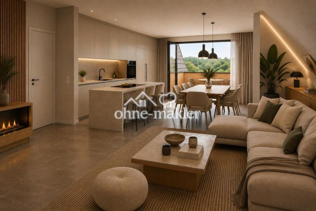 Außergewöhnliches Loft mit Dachterrasse in Heddesheim - Photo 1