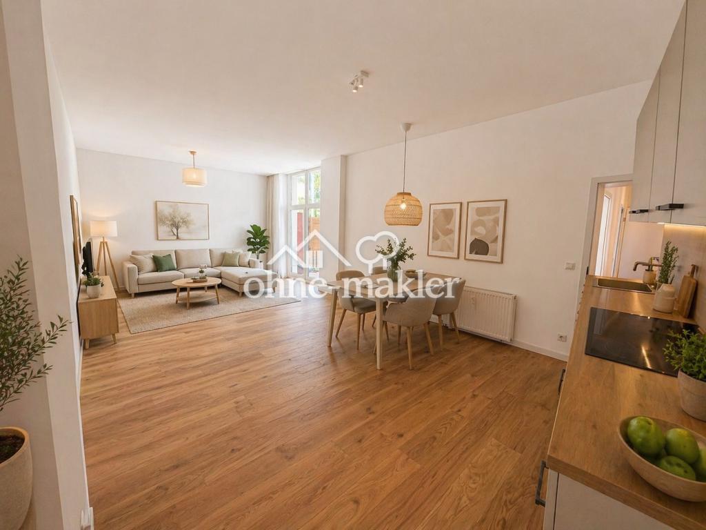 Familienfreundliches Wohnen in Grünau – großzügige Wohnung mit Terrasse und moderner Wohnküche - Photo 1