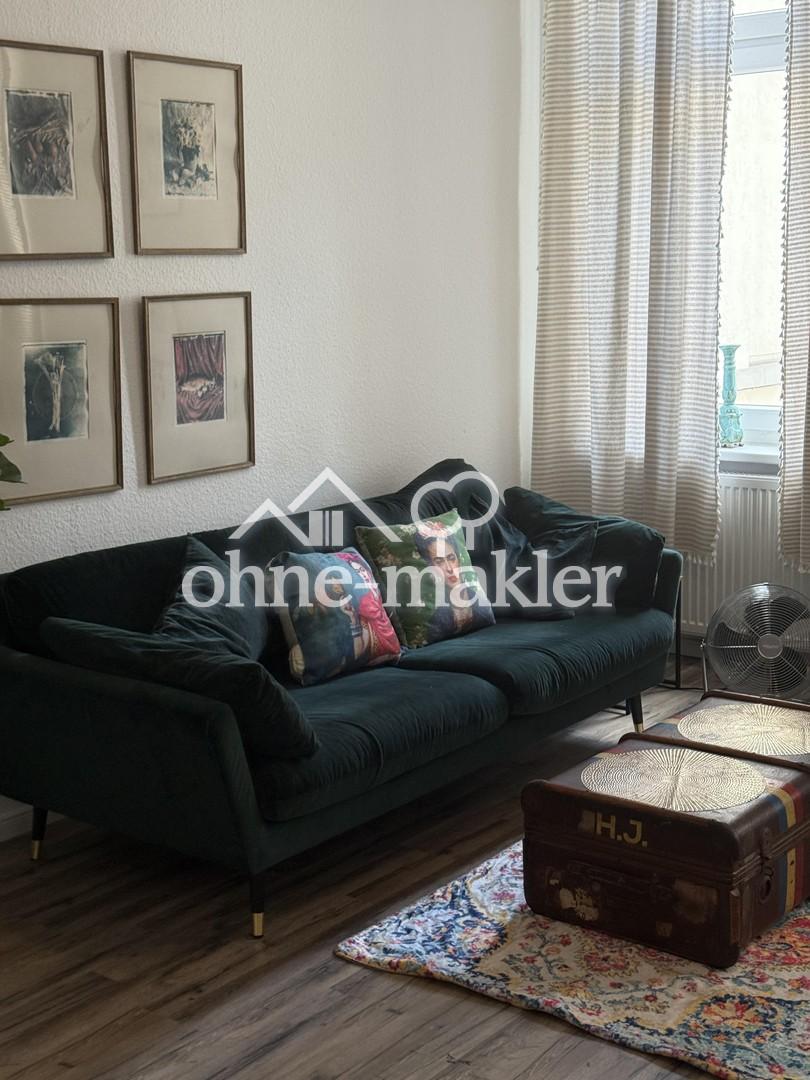 Möblierte Wohnung im City Center Wiesbaden mit Hinterhof-Terrasse ab sofort.. - Foto 1