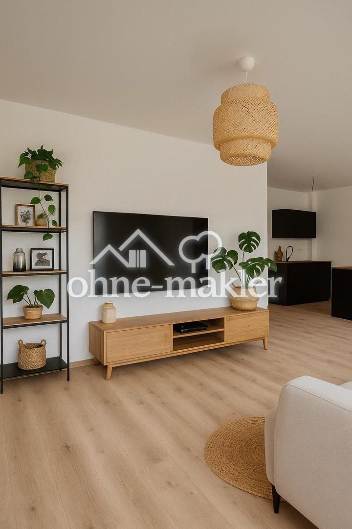 Wunderschöne 3-Zimmer-Neubauwohnung mit Garten, Balkon und Küche - Foto 2