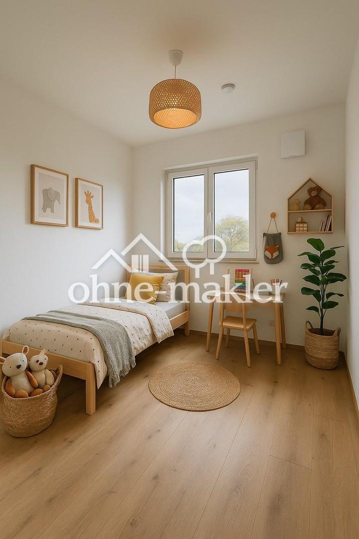 Wunderschöne 3-Zimmer-Neubauwohnung mit Garten, Balkon und Küche - Foto 4