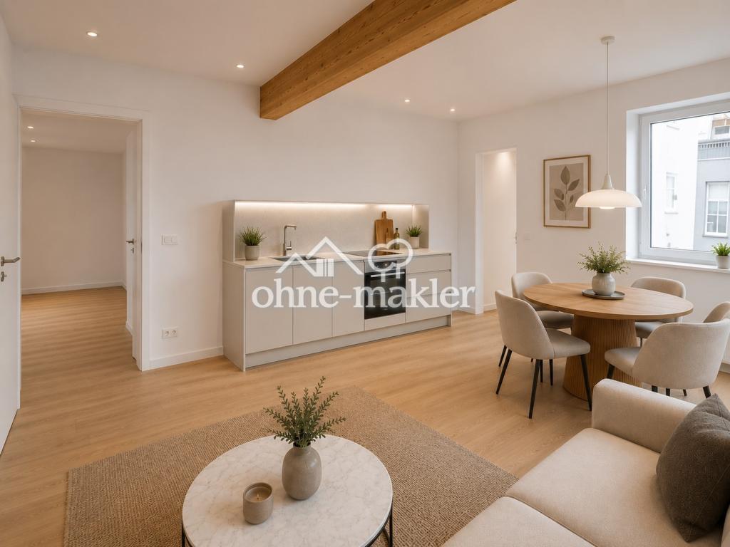 Erstbezug nach Kernsanierung - KfW 55EE– 2 Zimmer, Bad, EBK - Photo 1
