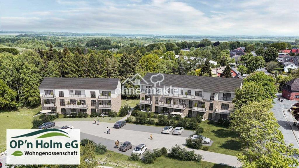 Op'n Holm - 3-Zimmer - Süd-West-Terasse - private Wohngenossenschaft - Photo 1