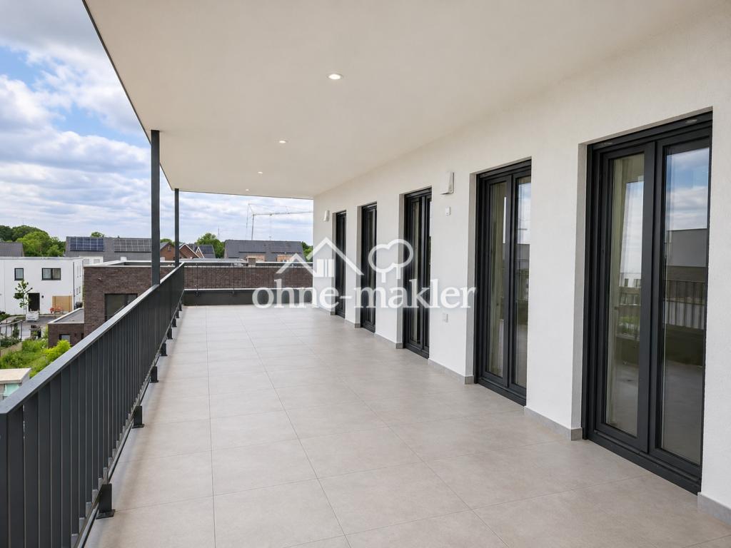 Neubau und Erstbezug: Erstklassige Penthouse Wohnung mit großer Dachtereasse in Drensteinfurt - Foto 1
