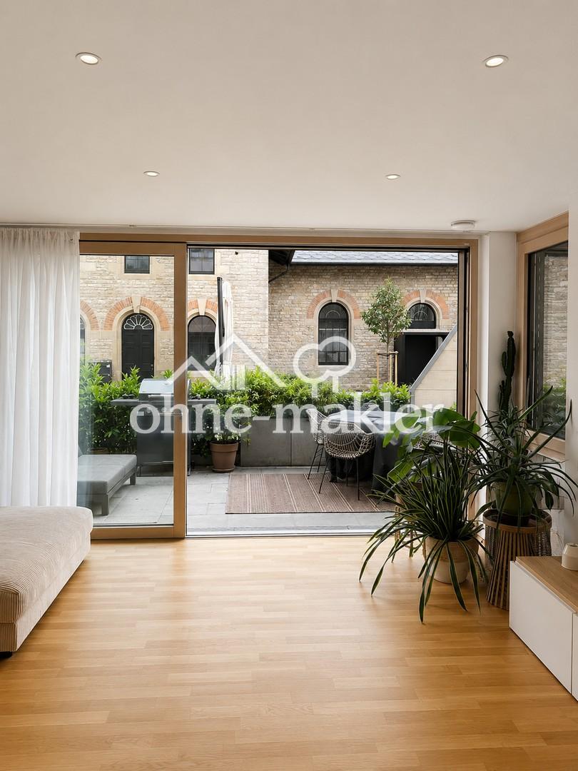 Stilvolle 2-Zimmer-Wohnung mit großer Terrasse und separatem Eingang - Foto 4