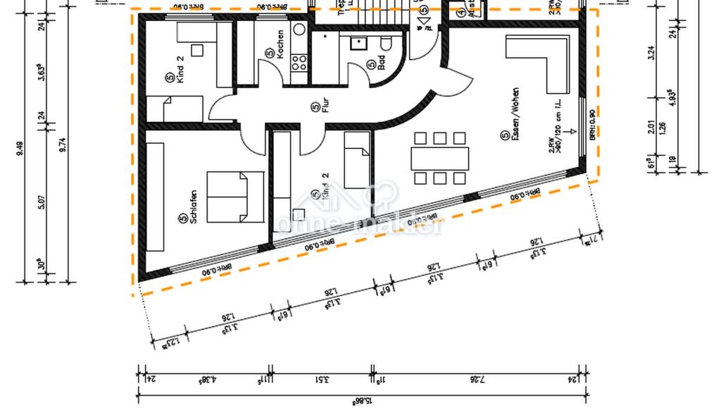 Großzügige 4-Zimmer-Wohnung mit modernem Wohnkomfort im Zentrum von Köln-Wahn - Photo 1