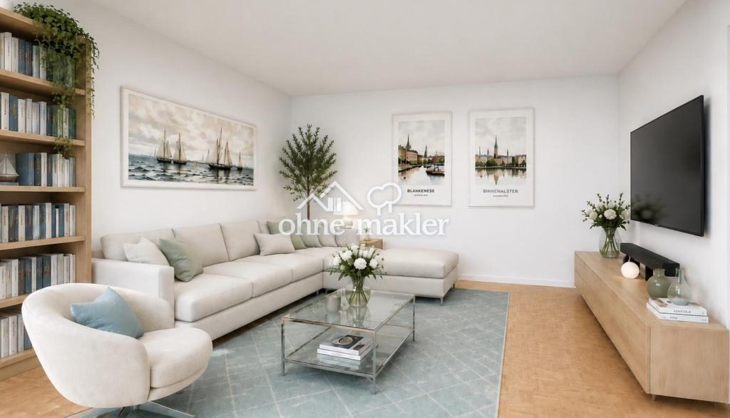 Im Staden: Ein exklusives Stadthaus mit 110 qm an gepflegter Privatstrasse - Photo 1