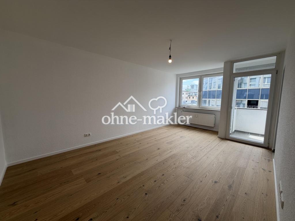 Renovierte 1-Zimmer Wohnung mit Küche und Balkon in der Innenstadt - Photo 2