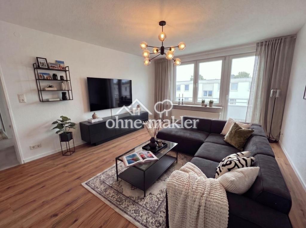 Frisch sanierte helle 4-Zimmer-Wohnung mit Südbalkon - Foto 2