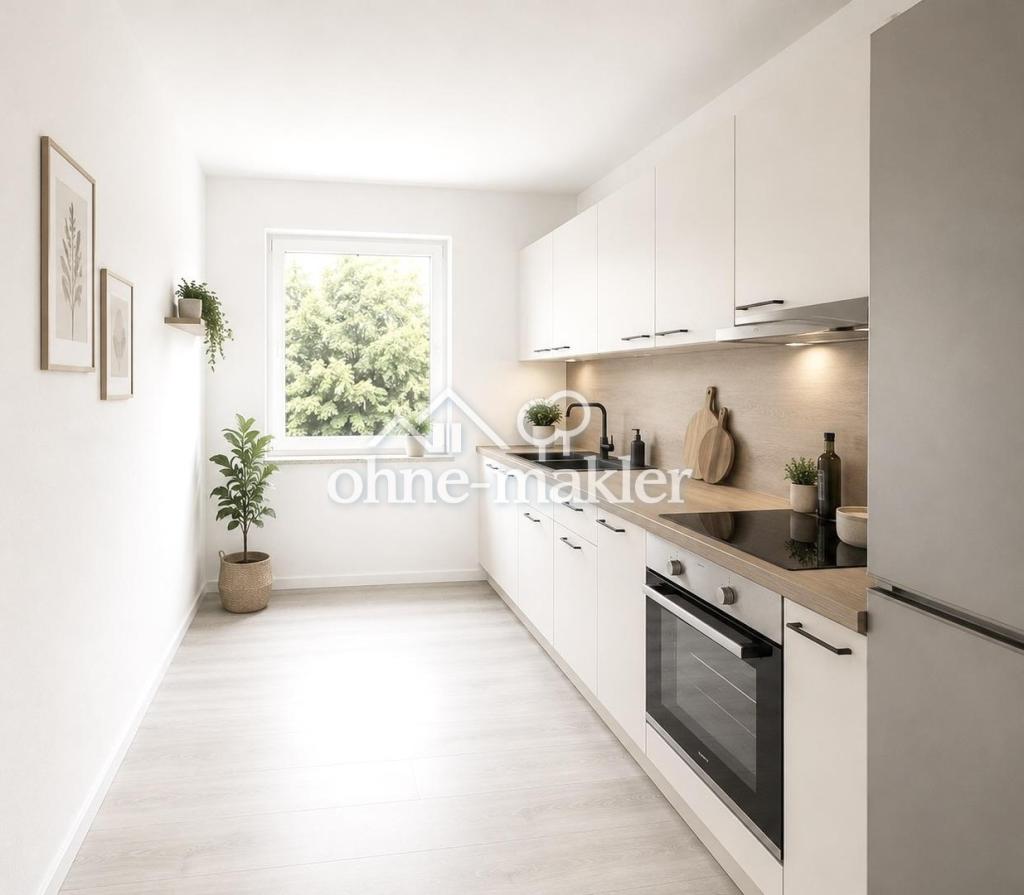 Renovierte 3,5-Zimmer-Wohnung mit Balkon und Fußbodenheizung - Photo 4