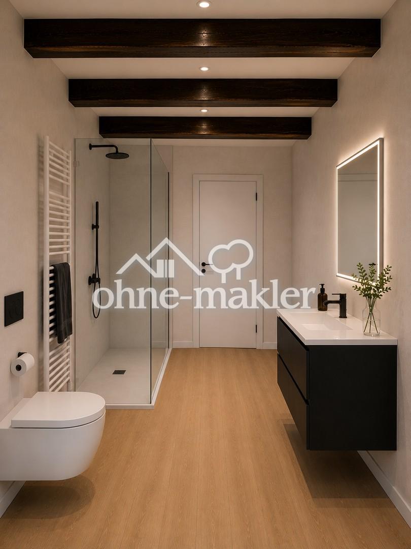 Stilvolle Loft-Galeriewohnung mit Cabrio-Dachfenstern über den Dächern von Lauingen - Photo 5