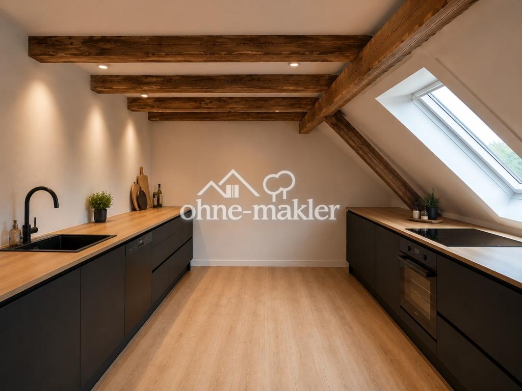 Stilvolle Loft-Galeriewohnung mit Cabrio-Dachfenstern über den Dächern von Lauingen - Photo 4