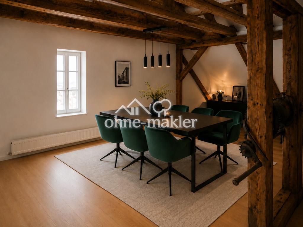 Stilvolle Loft-Galeriewohnung mit Cabrio-Dachfenstern über den Dächern von Lauingen - Photo 2