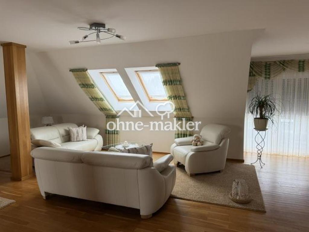Lichtdurchflutete 2-Zimmer-Dachgeschosswohnung mit separatem Dachboden in Luckau - Foto 2