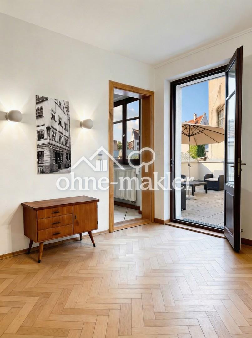 Exklusive Berufstätigen-WG, Dachterasse, Altbau nach Generalsanierung, historische Altstadt - Foto 1