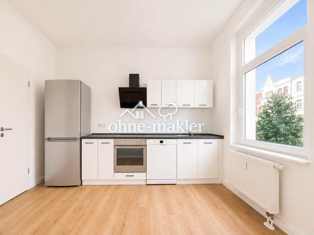 Großzügige, frisch renovierte 3‑Zimmer‑Wohnung mit EBK in Magdeburg - Foto 2