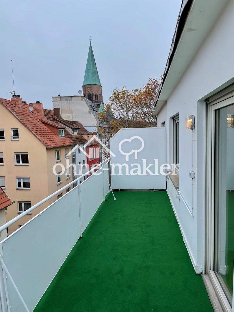 Renovierte 2,5-Raum-Penthouse-Wohnung mit Balkon in Kaiserslautern - Photo 4