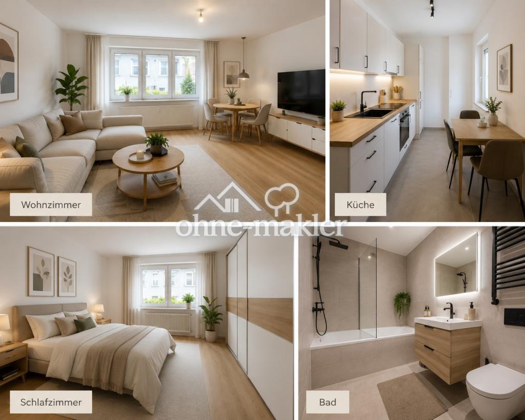 Charmante Erdgeschosswohnung in ruhiger Lage von Heppenheim mit Blick zur Bergstraße - Photo 2