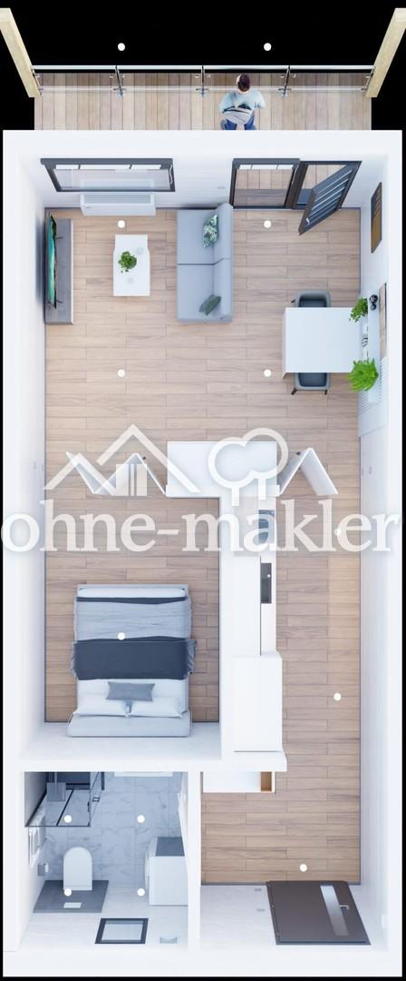 2,5 Zimmer Erstbezug - Foto 1