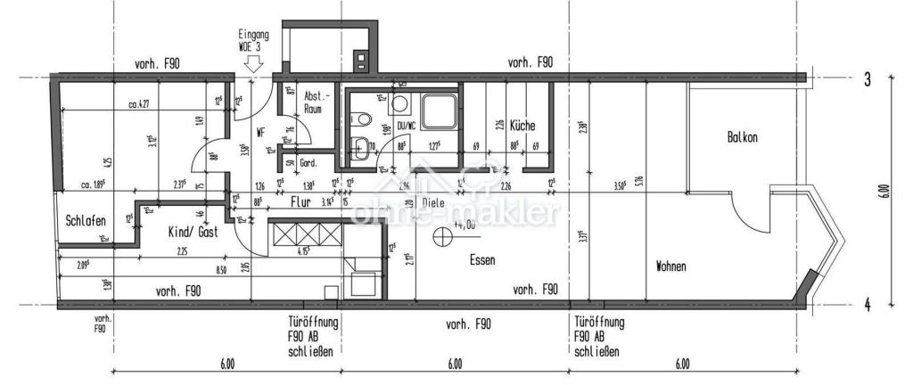 3-Zimmer-Wohnung mit Loft-Charakter, Erstbezug nach Vollsanierung - Photo 5