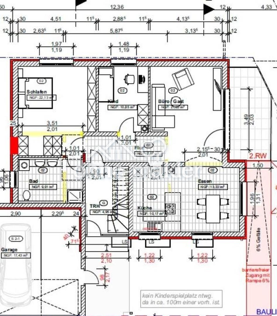 Energieeffiziente 3,5‑Zi‑Whg mit Garten, EBK, Photovoltaik, Wärmepumpe - Foto 3