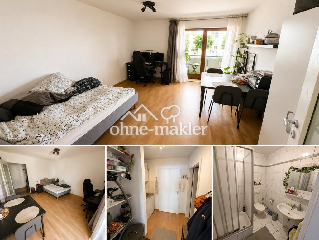 1-Zimmer Wohnung mit Balkon und Tiefgarage - Foto 3