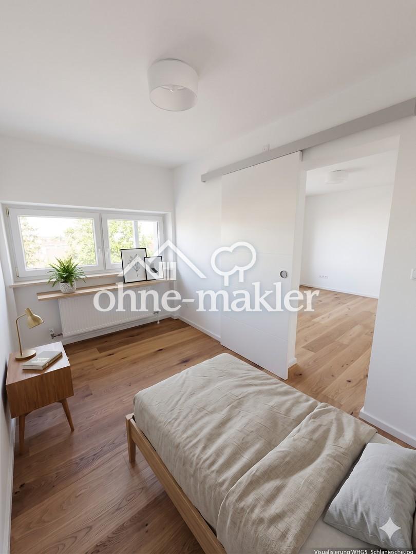 Helle 1,5-Zimmer-Wohnung inkl. EBK und Balkon - Erstbezug nach Sanierung - Foto 3