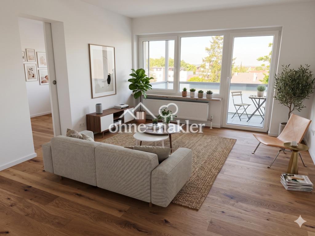 Helle 1,5-Zimmer-Wohnung inkl. EBK und Balkon - Erstbezug nach Sanierung - Foto 1