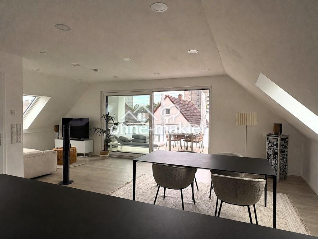 Moderne 4-Zimmer-Dachgeschosswohnung mit Loggia, TG-Stellplatz & Wallbox – Energieklasse A+ - Photo 1