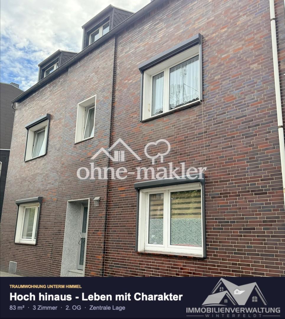 Hoch hinaus - Leben mit Charakter, 3-Zimmer-Wohnung in zentraler Lage - Foto 3
