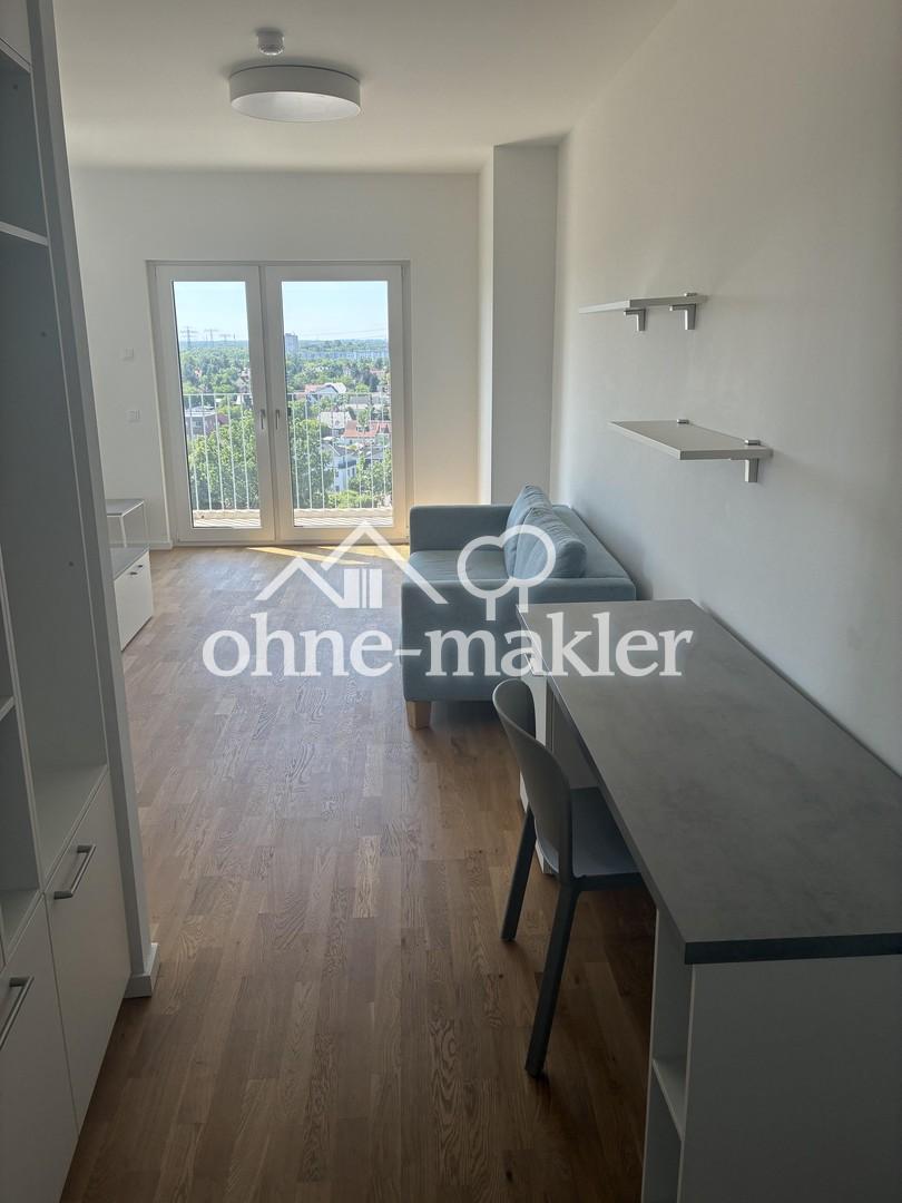 Komfort-1-Zimmer-Neubau-Apartment nahe S-Bahnhof Springpfuhl: Rückzugsort Balkon oder Dachterrasse - Foto 1