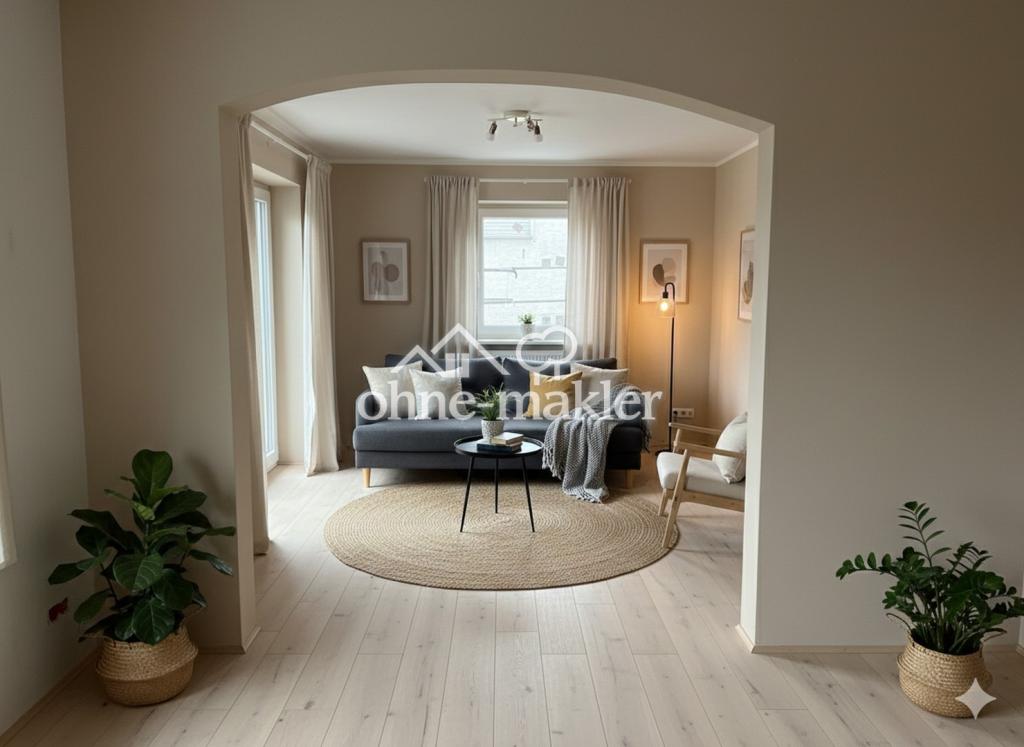 Erstbezug Möhringen: Stilvolle 3,5-Zi.-Etagenwohnung mit Kamin, Balkon & Garten - Foto 1
