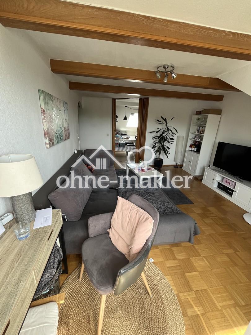 Gemütliche 2,5 Raum DG-Wohnung mit Traumbalkon & Blick ins Grüne in Bochum-Harpen - Foto 1