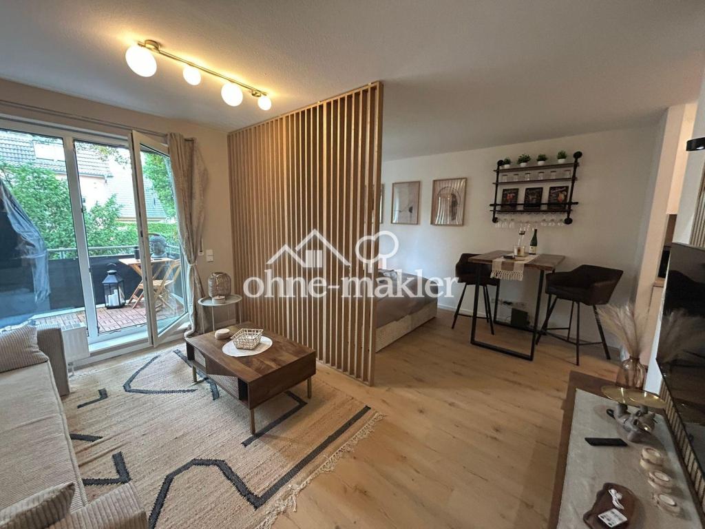 Neu möblierte, frisch renovierte, helle 1-Zi-Whg im Hochparterre mit Balkon und neuer Küche - Foto 2