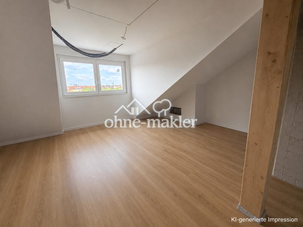 Erstbezug nach Sanierung! Helle 4 Zi.-DG-Whg. mit Balkon und Burgblick. - Foto 4