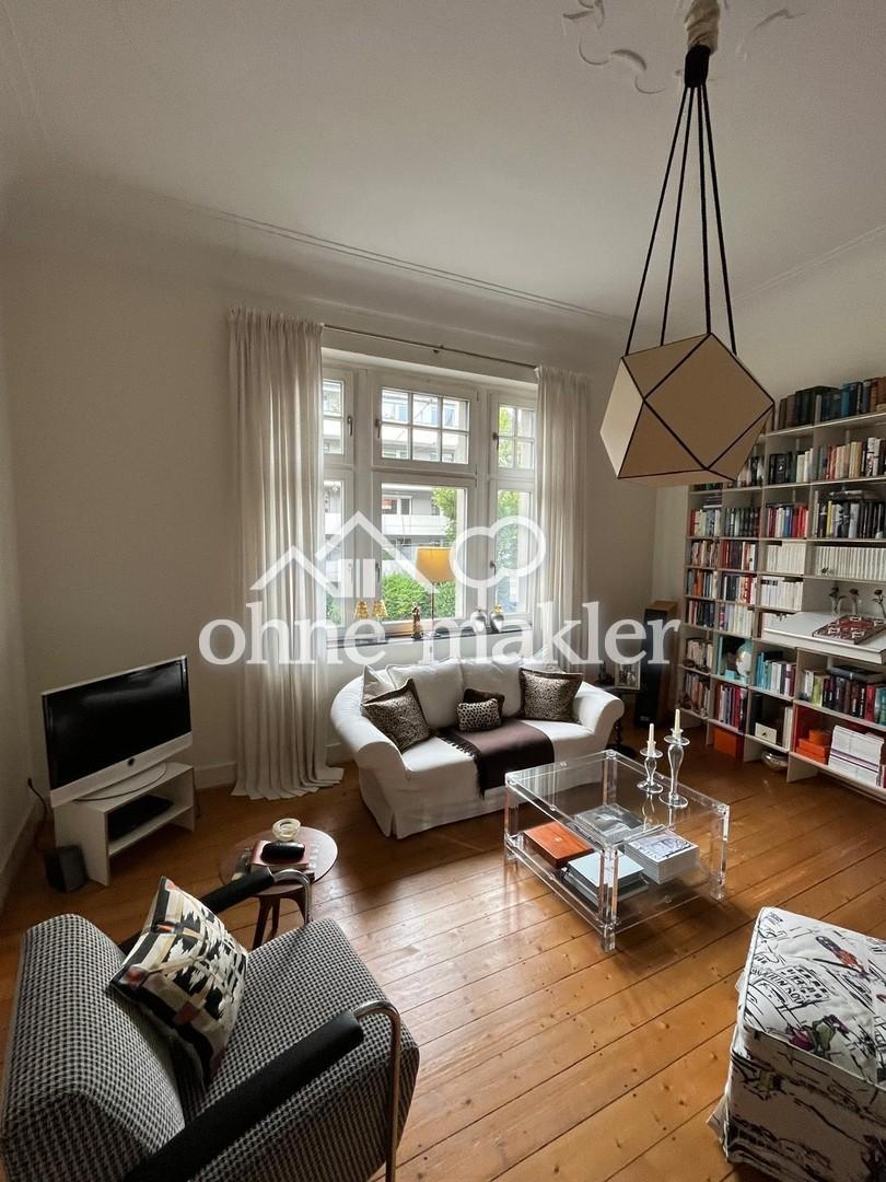 Lichtdurchflutete 4-Zimmer-Altbauwohnung mit zwei Balkonen in schöner Hoflage von Grafenberg - Photo 3