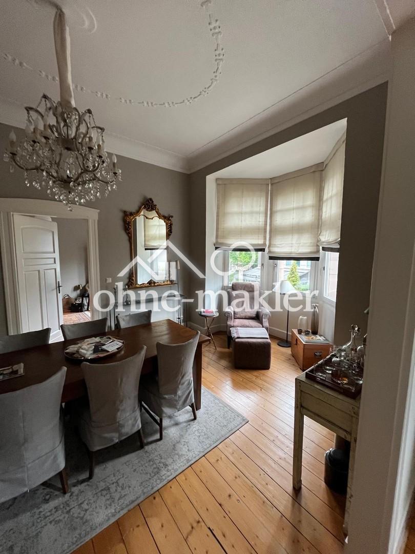Lichtdurchflutete 4-Zimmer-Altbauwohnung mit zwei Balkonen in schöner Hoflage von Grafenberg - Photo 5