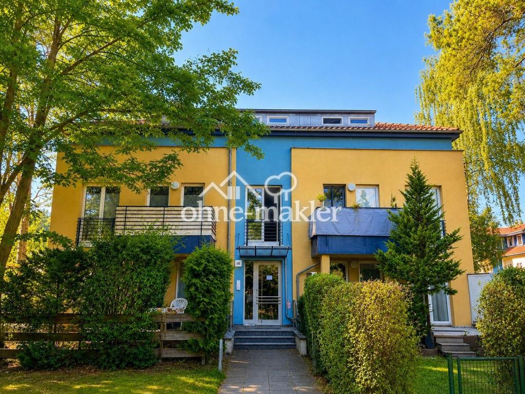 Helle 2-Zimmer-Wohnung mit Terasse und Einbauküche in Bernau (Waldsiedlung) - Photo 5