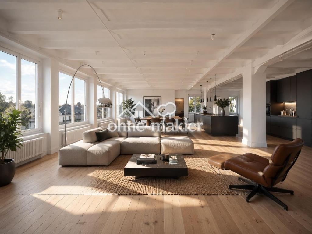 Loft-Rohfläche 175 m² zur freien Gestaltung – Wohnen / Arbeiten möglich - Foto 1