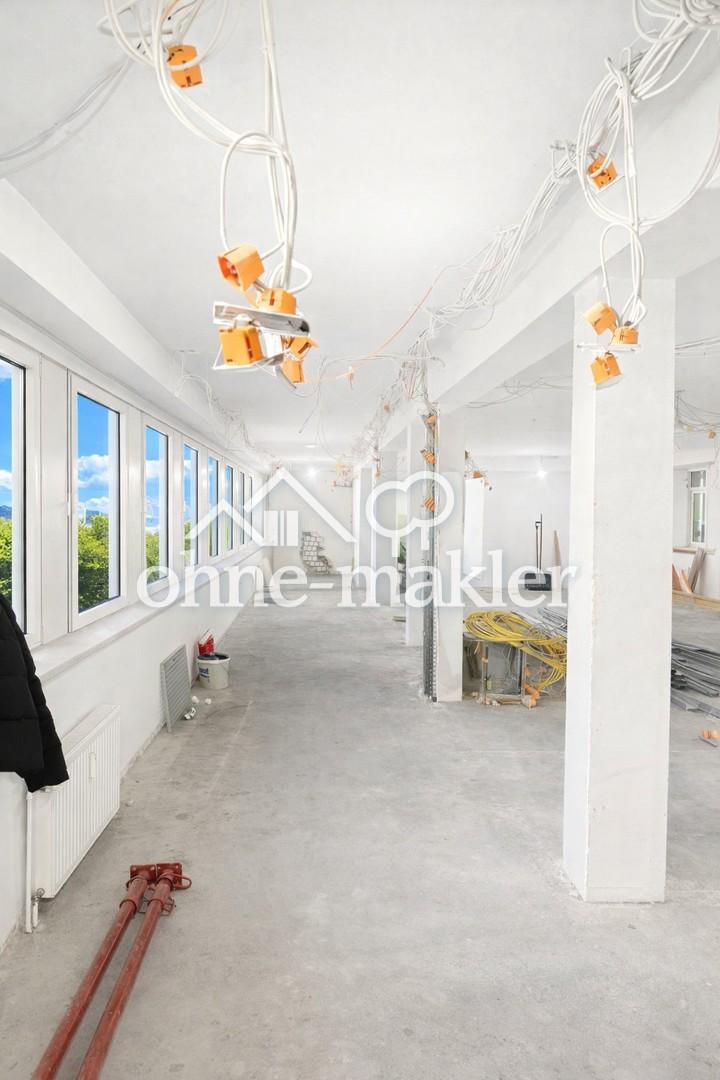 Loft-Rohfläche 175 m² zur freien Gestaltung – Wohnen / Arbeiten möglich - Foto 4