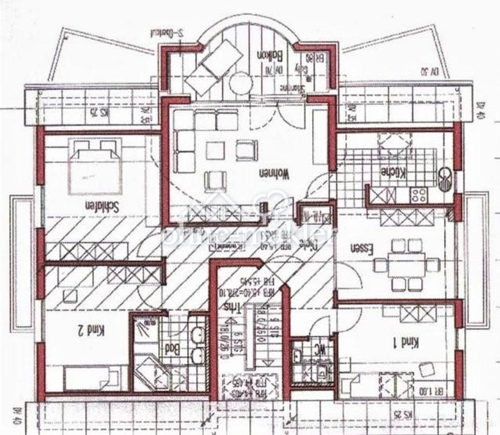 * 5-Zi.-Penthousefeeling* auf 162m² über DG inkl. EBK + Büro-Hobby UG max. 4 Pers/Nichtr.r z.1.9.26 - Photo 5
