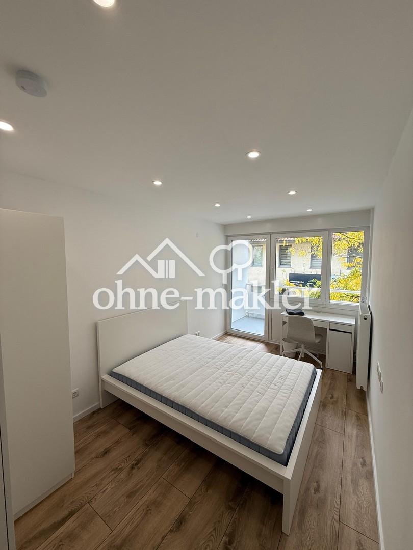 WG-Zimmer mit Balkon | Hochwertig saniert & voll möbliert - Photo 3
