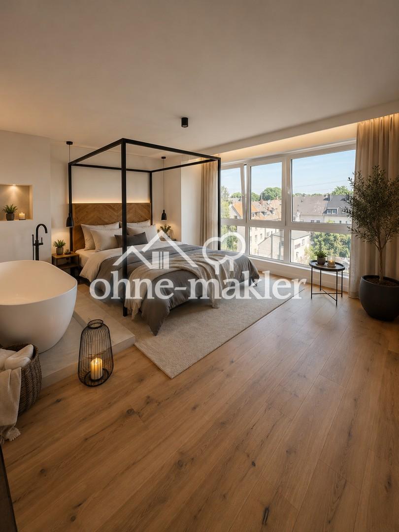 Exklusive Maisonette-Penthousewohnung im kernsanierten Hochbunker – Vollmöbliert ab 01.10. - Photo 4