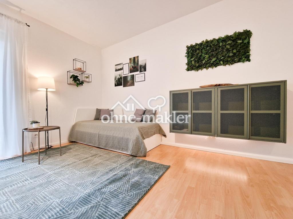Top Lage! Helle 1 Zimmerwohnung mitten in Darmstadt. Vollmöbliert mit Highspeed Internet. - Photo 1