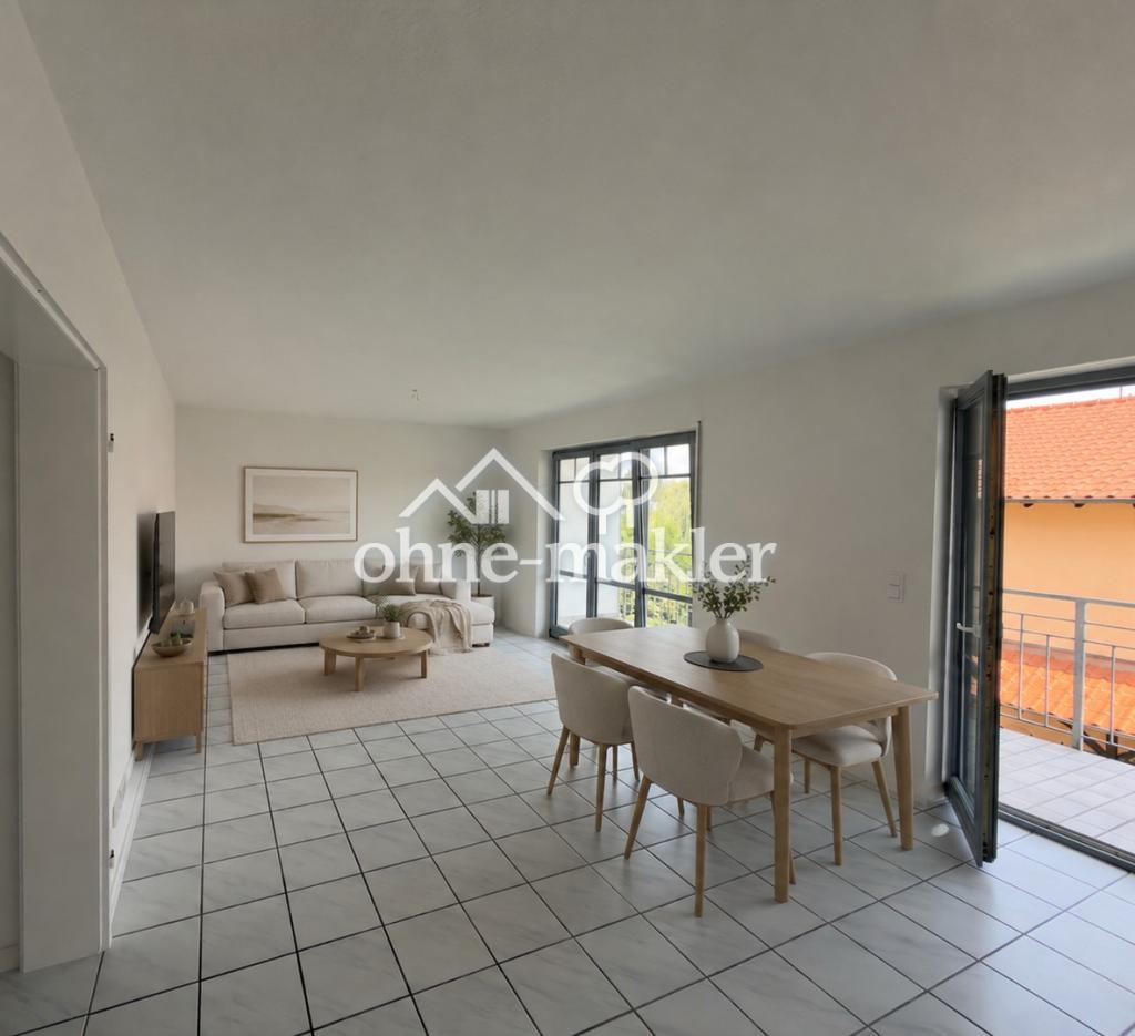 Helle sanierte 2 Zimmer Wohnung mit Balkon in Weiler bei Bingen - Photo 1